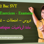 Exercices: Réactions d’estérification et d’hydrolyse Chimie – 2ème BAC Sciences de la Vie et la Terre SVT