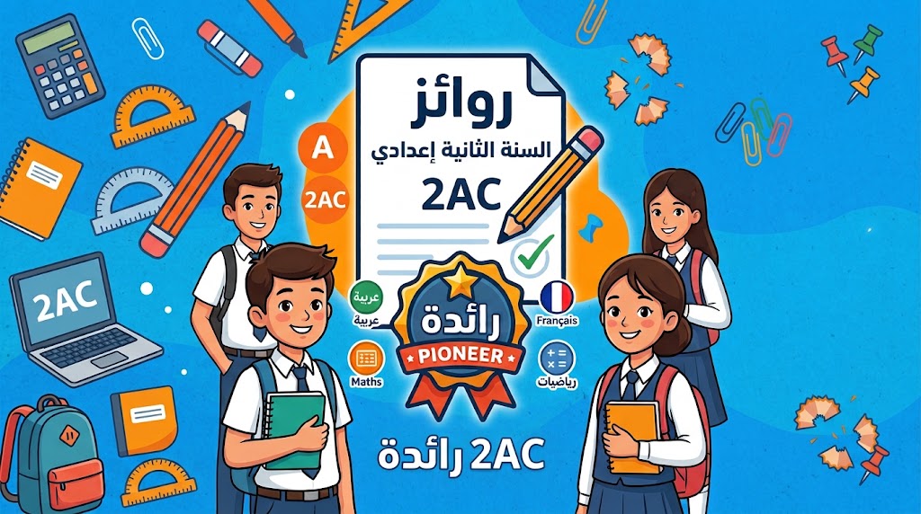 روائز السنة الثانية إعدادي رائدة 2AC